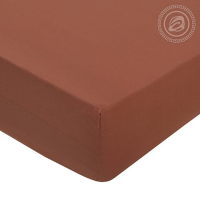 Простыня на резинке 140*200 "Коричневый" 983 АРТПОСТЕЛЬ