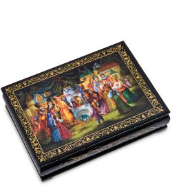 Народные промыслы ШК-11/11-G Шкатулка в технике декупаж (10х14х4)