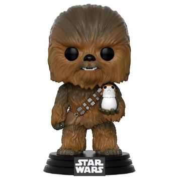 Фигурка Star Wars The Last Jedi Funko POP! Chewbacca Porg 1801