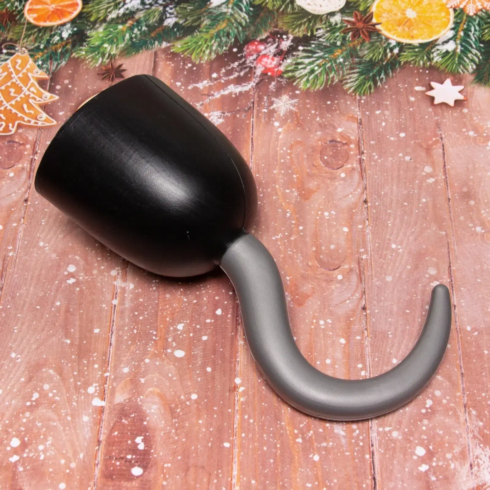 Карнавальный аксессуар «Крюк пирата», черный