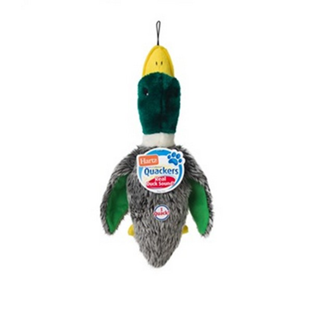 Игрушка Hartz NC QUACKERS DOG TOY Утка-пищалка для собак мягкая