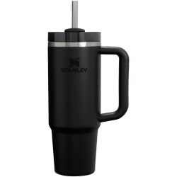 Термокружка Stanley Quencher H2.0 с трубочкой 0,887L чёрная