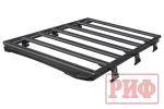 Багажник экспедиционный (платформа) алюминиевый 1350x1690 мм для Jeep Wrangler JL 2018+ (с крепежом) РИФ