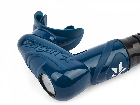 Набор маска+трубка в сумке Sargan Сталкер-Н темно-ультрамариновый/черный