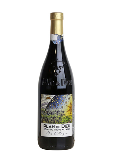 Вино "Mas D`alcyon Plan De Dieu" красное сухое 14,5% 0,75л