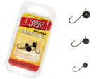 Мормышки вольфрамовые Lucky John 3 штуки набор 19 ШАР с петелькой MIX 030/040/050/B блистер