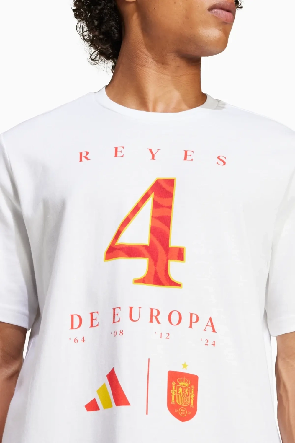 Футболка adidas Spain 2024 Winners - белый