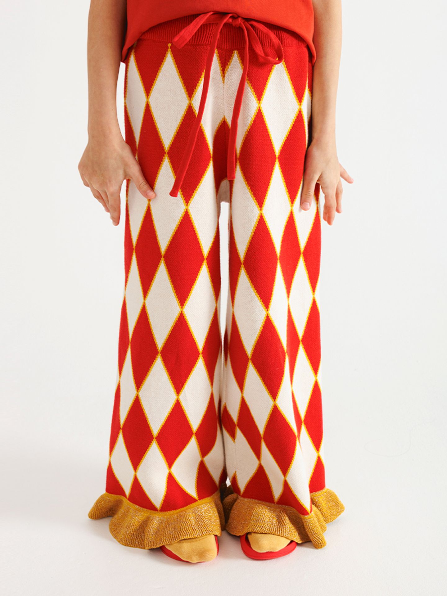 Брюки подростковые "Ромбики"