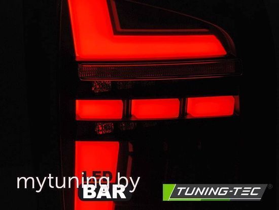 Фонари задние LED BAR SMOKE SEQ для VW T6.1 20- OEM BULB