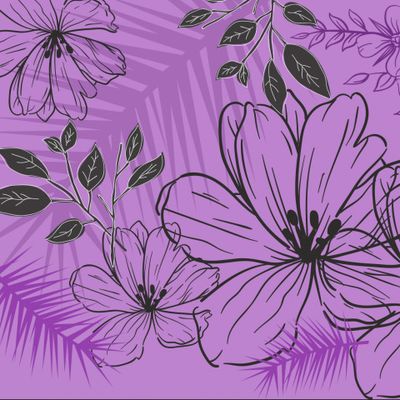 Лиловая фуксия