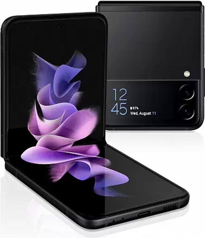 Смартфон Samsung Galaxy Z Flip 3 5G 8/256GB Black  (черный)