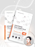 DERMARSSANCE - ПАТЧИ РАСТВОРИМЫЕ ДЛЯ ОБЛАСТИ ЛБА И ШЕИ HIGHPRIME COLLAGEN FILM FOREHEAD, 5 ШТ