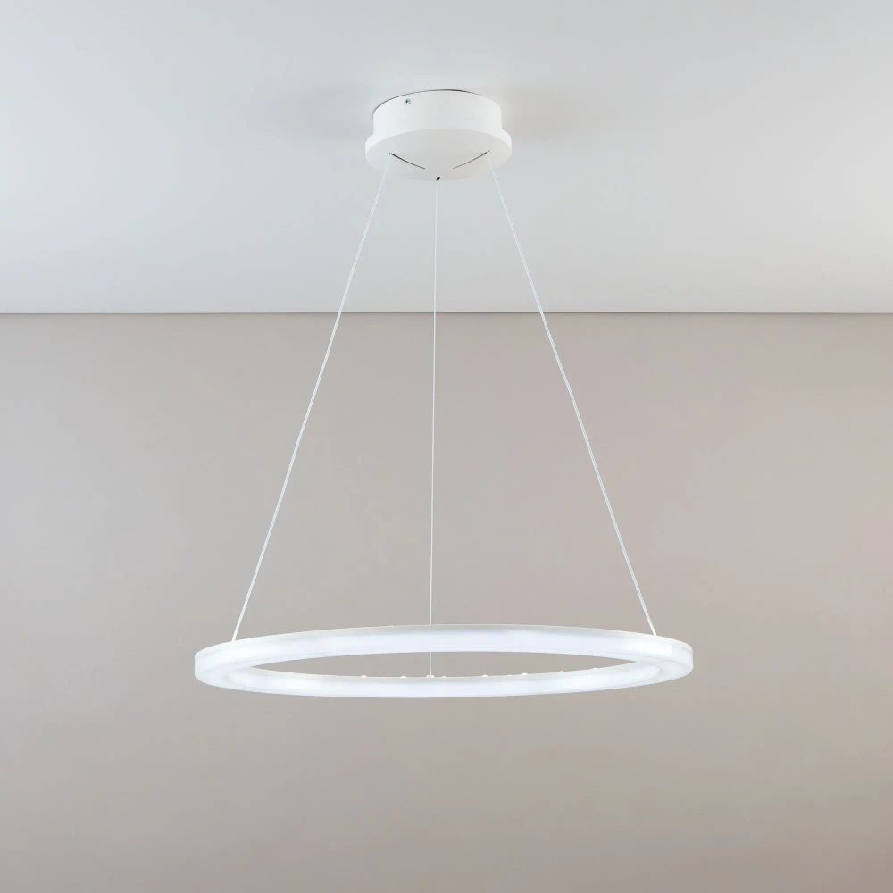 Citilux Электрон CL710B64S LED Люстра подвесная с пультом Белая