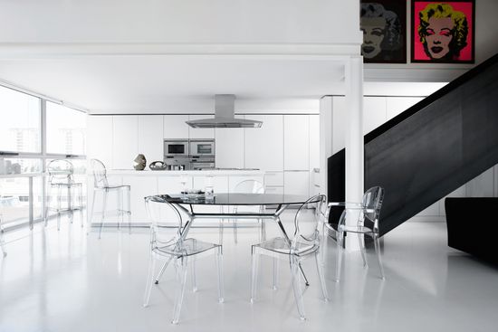 Стул прозрачный Igloo Италия Scab Design