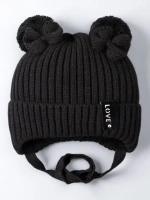 Шапка вязаная демисезонная для девочки