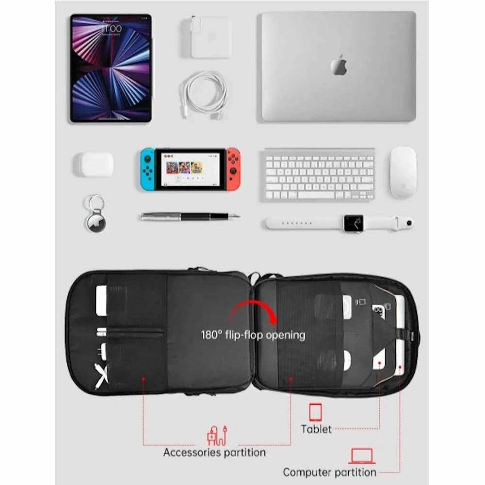 Многофункциональный рюкзак WIWU Warrior Backpack Pro Max из нейлона CORDURA 1000D