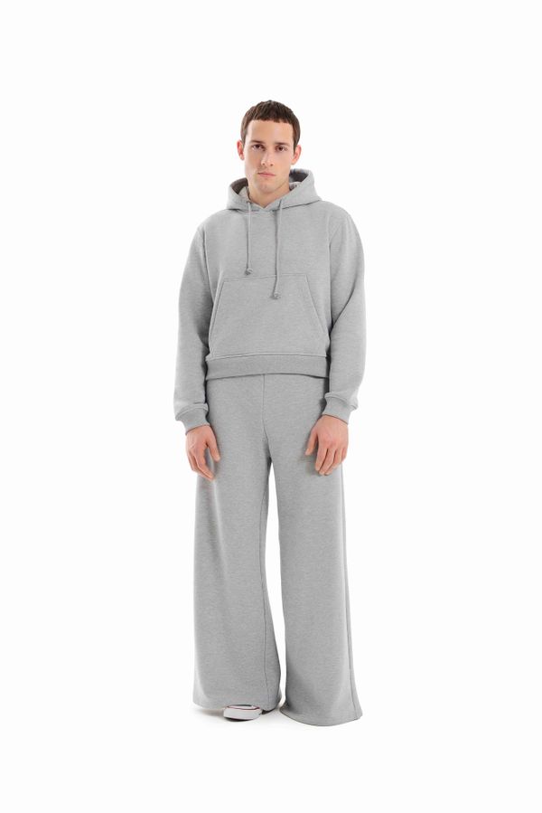 Брюки Широкие серые - фото 2