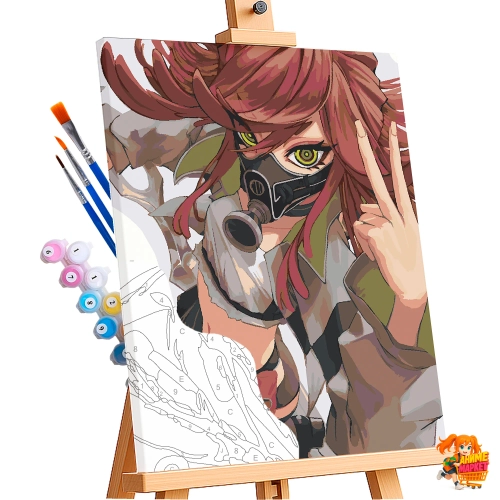 Картина по номерам Гачиакута Рийо