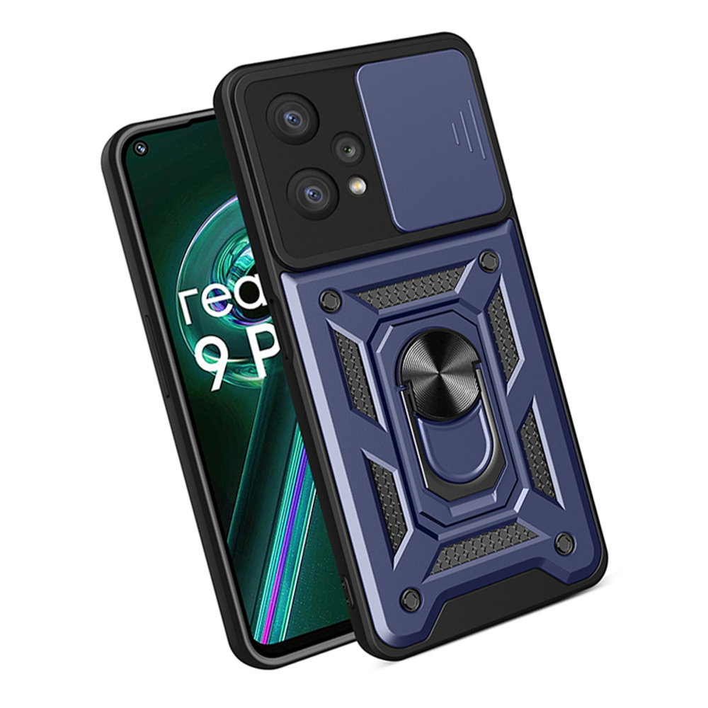 Чехол с кольцом Bumper Case для Realme 9 Pro