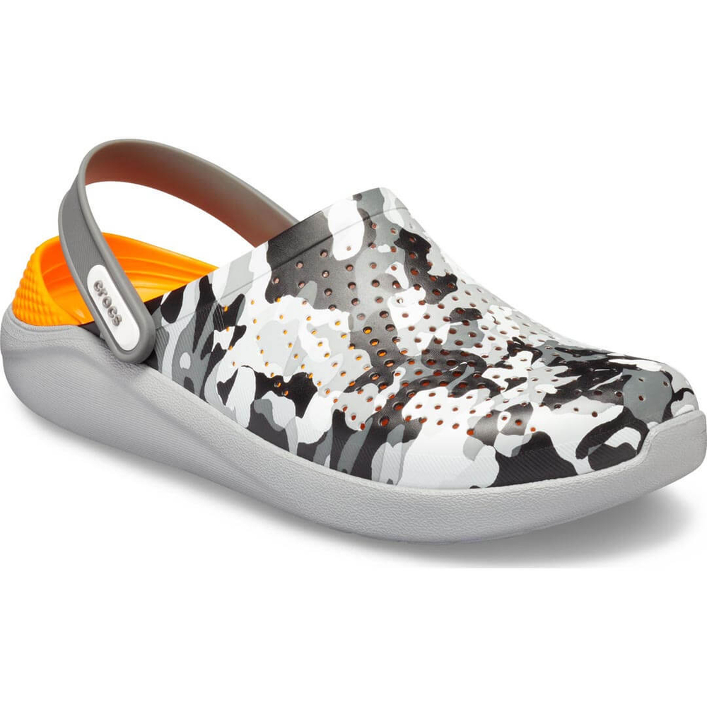Сабо Crocs LiteRide Clog Camo Light Grey