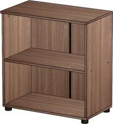 Стеллаж низкий Стандарт-Pro ясень шимо темный