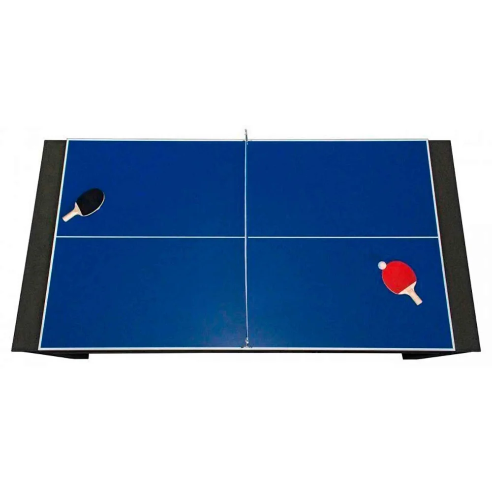 Cтол-трансформер «Twister» 3 в 1 (бильярд, аэрохоккей, настольный теннис, 217 х 107,5 х 81 см) (черный)