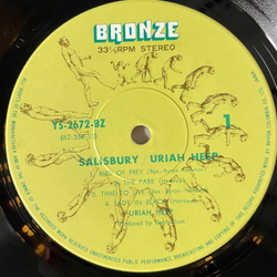 Винтажная виниловая пластинка LP Uriah Heep Salisbury (Japan 1972) (No Obi) Lady In Black YS-2672-BZ