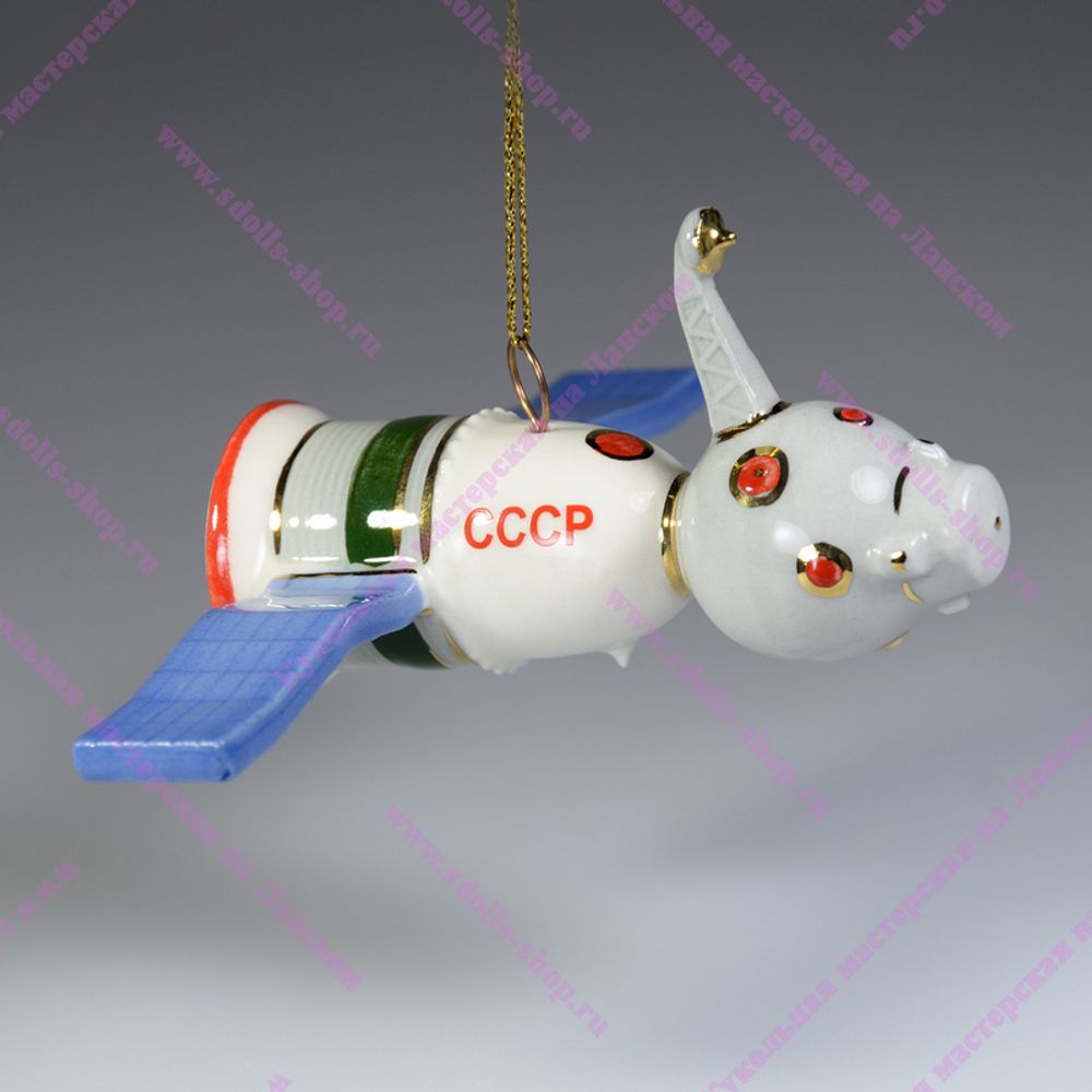 Ёлочная игрушка орбитальная космическая станция купить у производителя ...