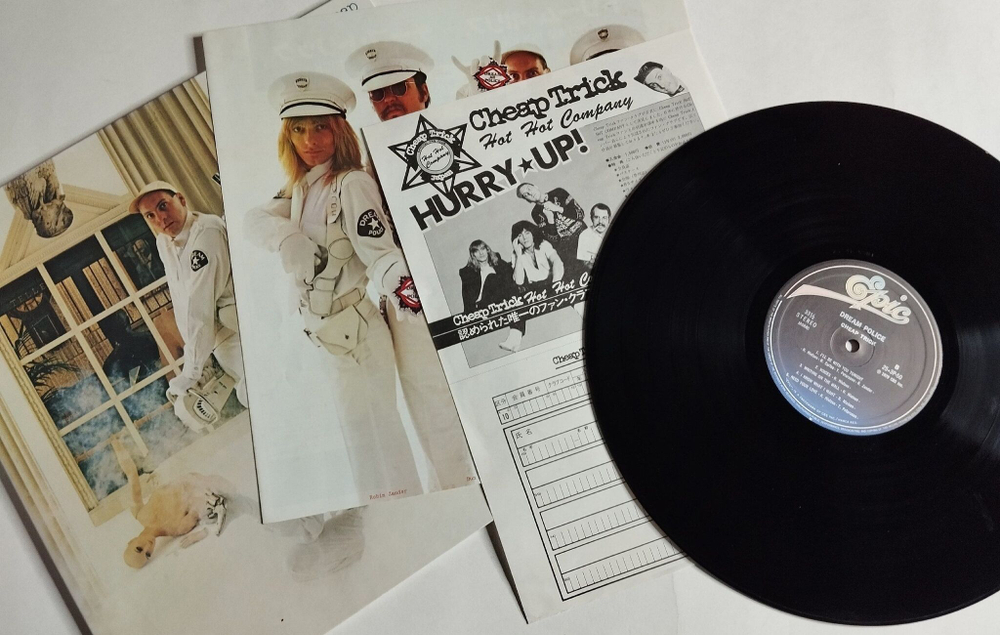 Винтажная виниловая пластинка LP Cheap Trick Dream Police (Japan 1979) (No Obi) EX