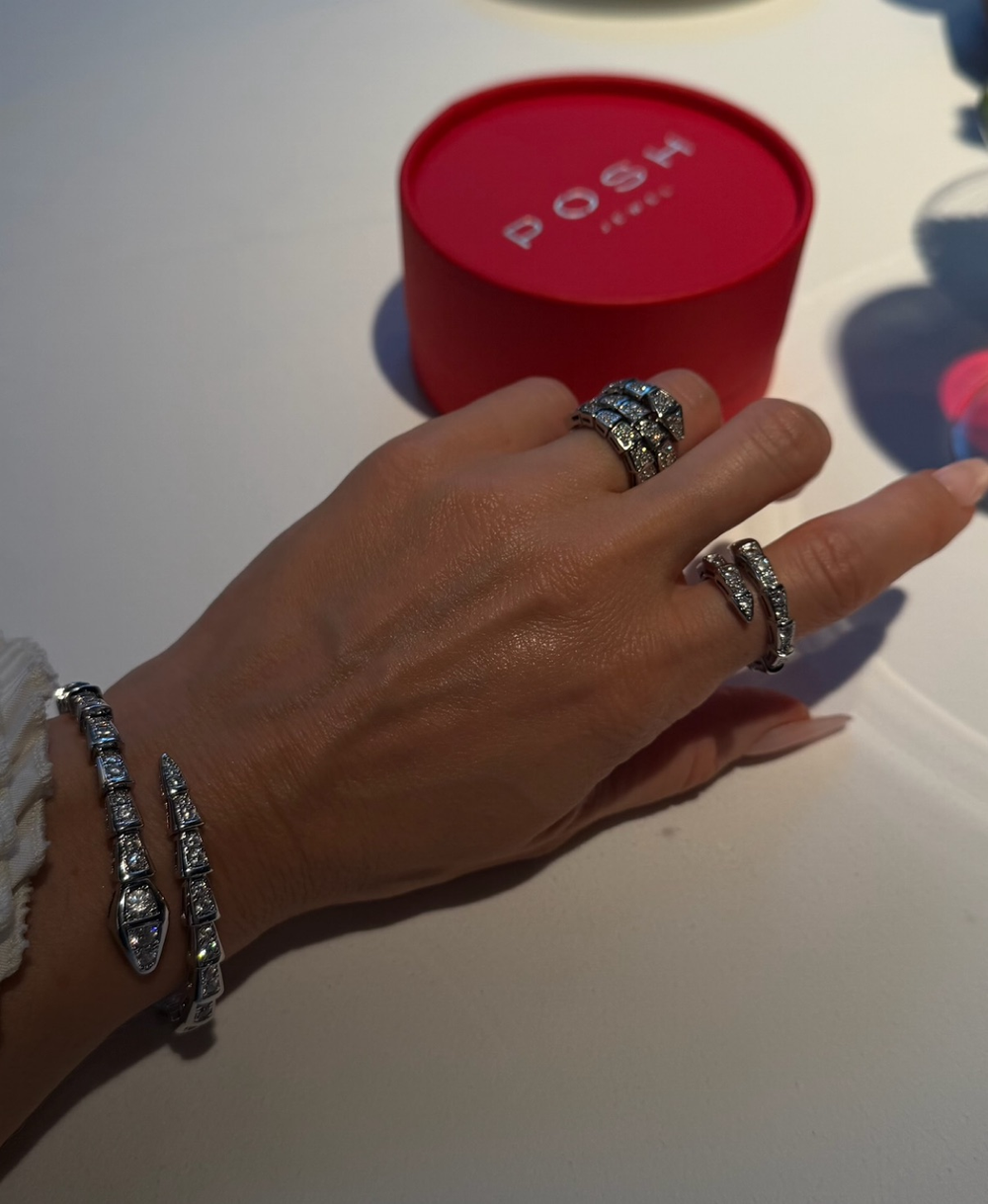 Кольцо ЗМЕЯ silver