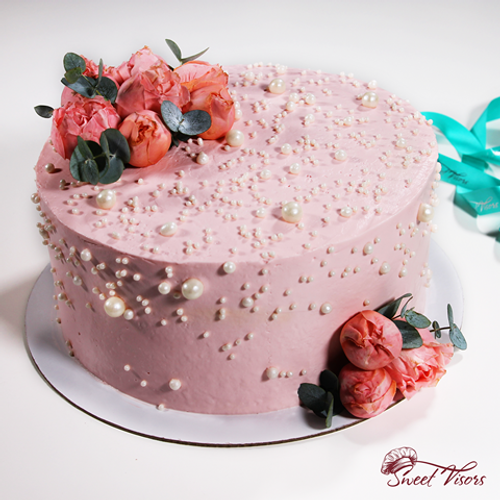 "Цветы и жемчуг" (декор)