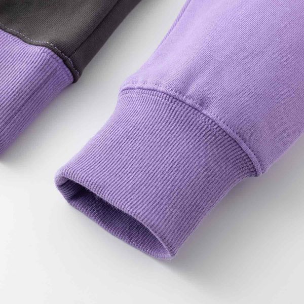 Худи HTF фиолет/графит/зеленый - фото 15