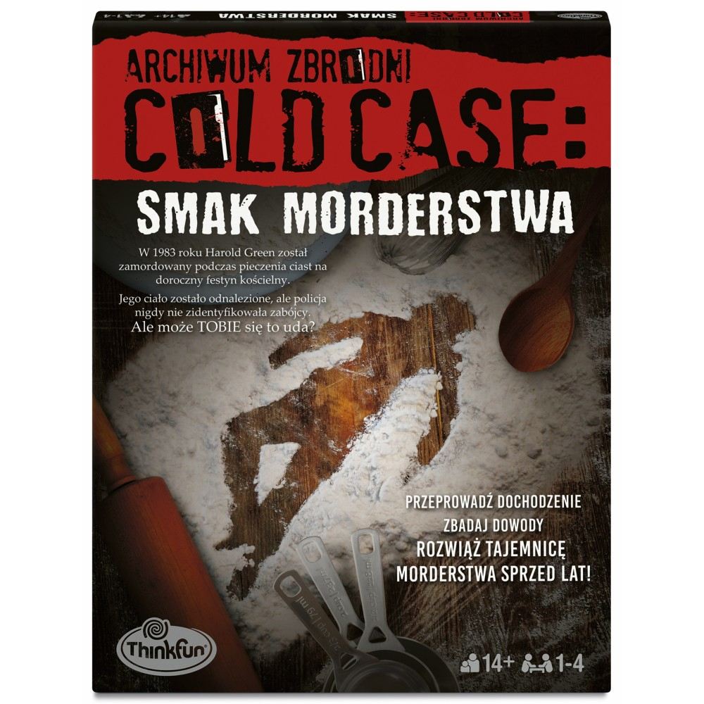 Настольная детективная игра ThinkFun Cold Case 76688 Вкус убийства 76688 — фото 1