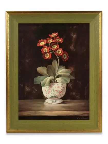 Картина в винтажной раме "Botanic" 25*32 см