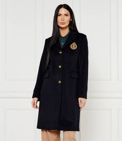 Шерстяное пальто LAUREN RALPH LAUREN - темно-синий(297958509)