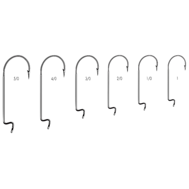 Крючок Офсетный VMC 8313 BZ-бронза № 1  10шт