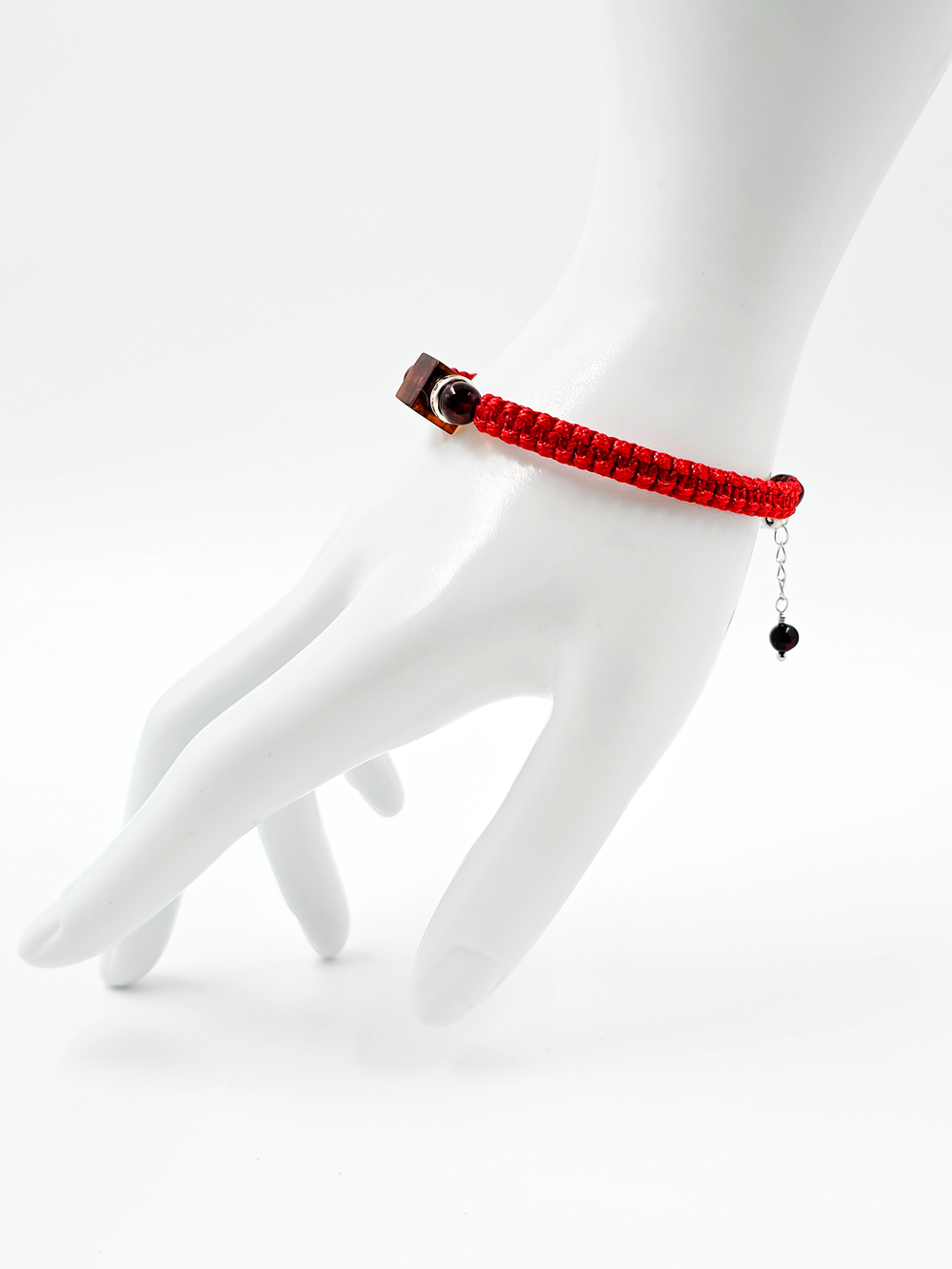 Браслет из формованного янтаря