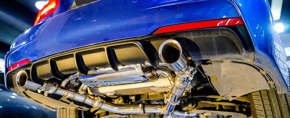 Спортивная выхлопная система с заслонками для BMW 3 Series 320i N20 2.0T 2012+ БМВ