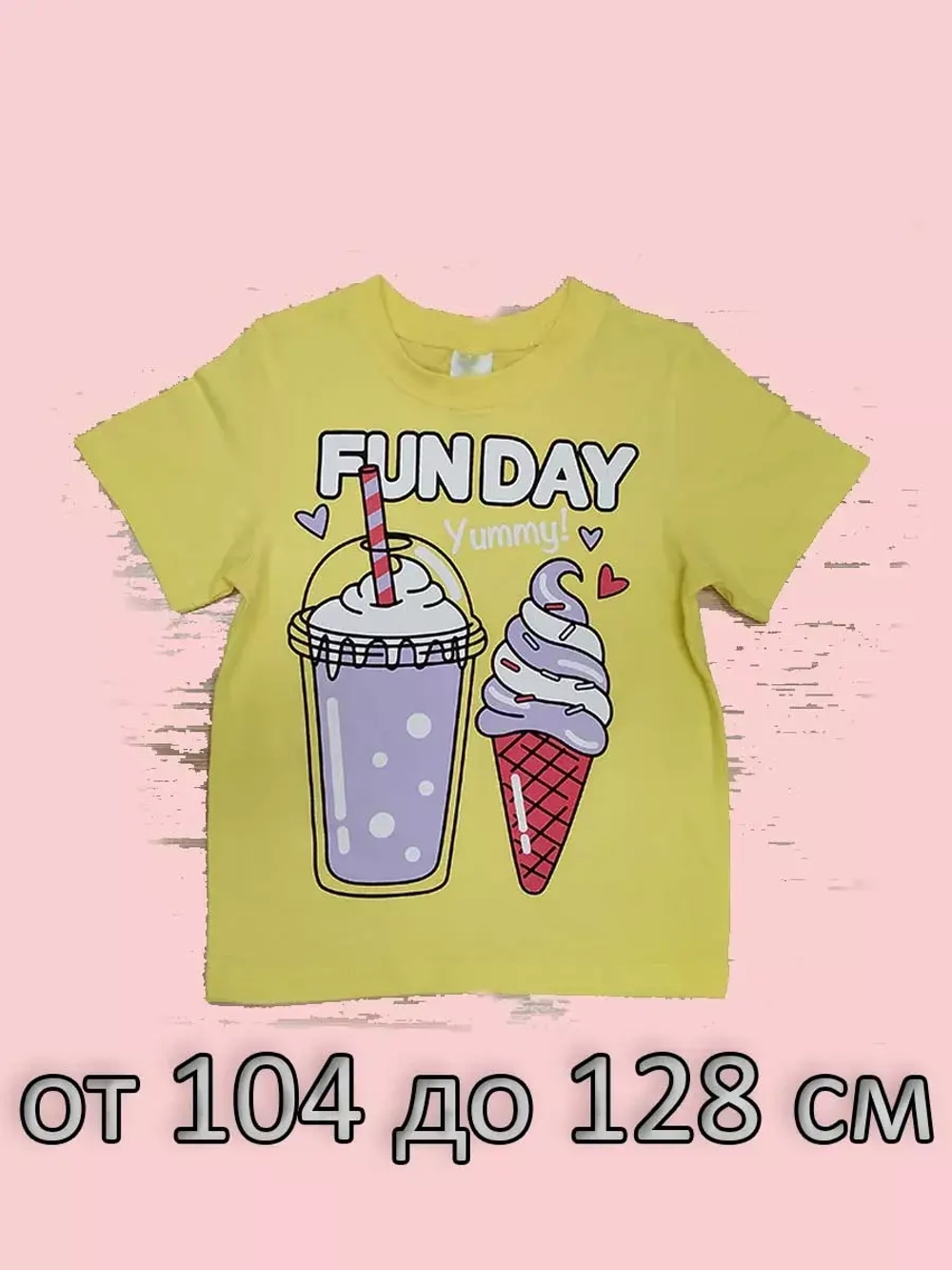 Футболка для садика и школы.девочка.набор 9 шт