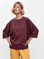 Футболка оверсайз большие размеры летучая мышь