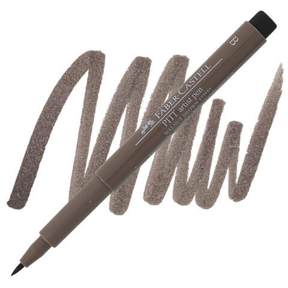 Faber-Castell Pitt Pen (B). 177 Walnut Brown