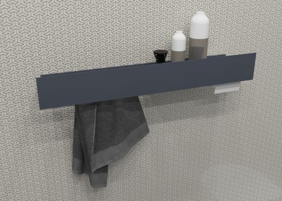 Полка Varius L (графит)