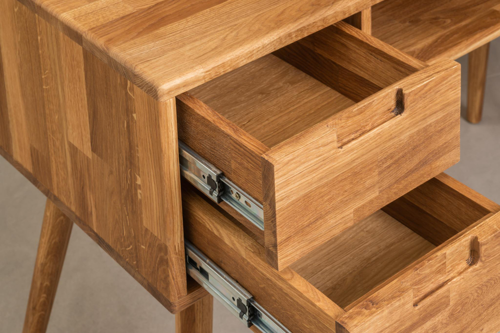 Стол письменный из массива дуба Nord-4