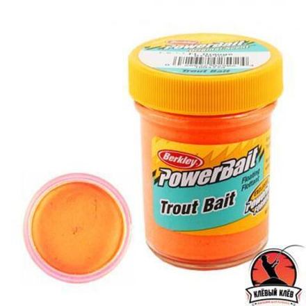 Паста Berkley BiodegradableTroutBait Fluo Orage 50гр