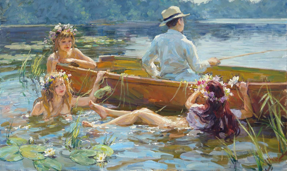 Владимир Сергеевич Гусев (род. 1957) - эротическое искусство русского художника