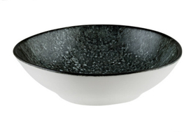 Салатник d=180 мм. 470 мл. h=55 мм. Космос Блэк, форма Ваго /1/12/