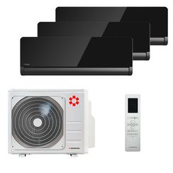 Мультисплит система на 3 комнаты Kentatsu KSGOM26HZRN1 x 3 / K3MRB60HZRN1