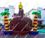 Надувной корабль "Пираты Карибского моря", 11*5,5*6 м