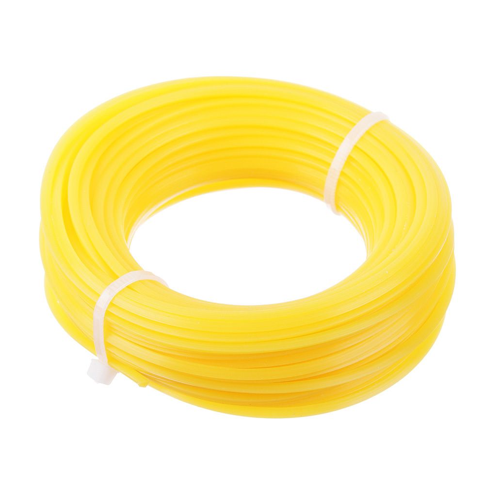 Леска для триммера 2.5 мм 15 м квадрат армированный 30611а