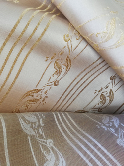 Жаккард Anzio (Анжио) REYE 1041/10-05 золото полоса